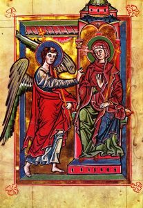 Maria og engelen Gabriel